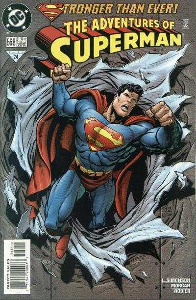 DC Comics COMIC BOOK Adventures of Superman #568 (VF)