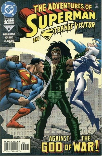 DC Comics COMIC BOOK Adventures of Superman #572 CVR A DC Comics 1999 FN