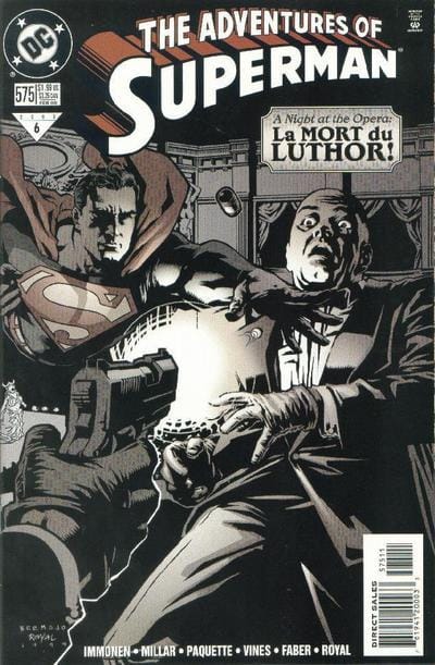 DC Comics COMIC BOOK Adventures of Superman #575 CVR A DC Comics 2000 FN