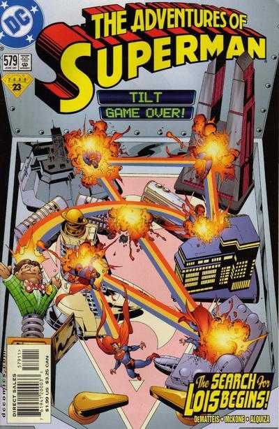 DC Comics COMIC BOOK Adventures of Superman #579 (VF)