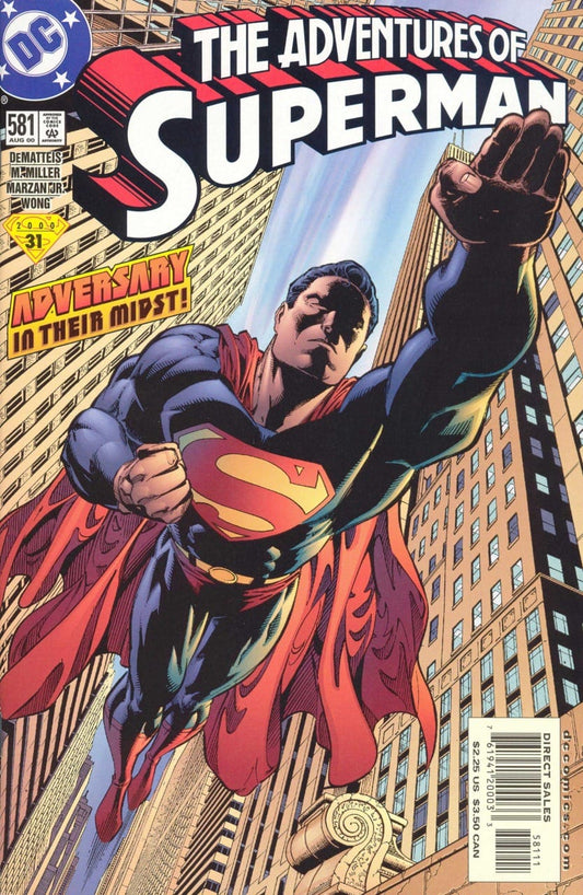 DC Comics COMIC BOOK Adventures of Superman #581 (VF)