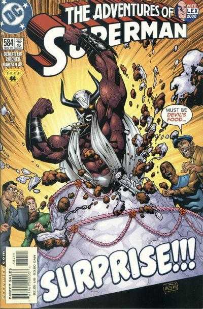 DC Comics COMIC BOOK Adventures of Superman #584 (VF)