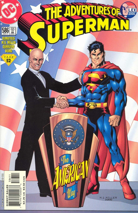 DC Comics COMIC BOOK Adventures of Superman #586 (VF)