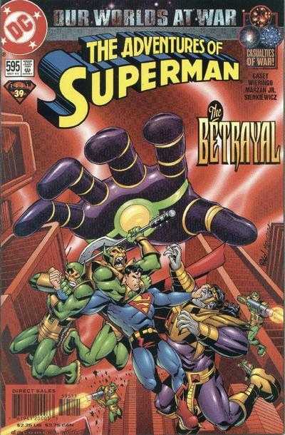 DC Comics COMIC BOOK Adventures of Superman #595 (VF)