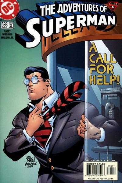 DC Comics COMIC BOOK Adventures of Superman #598 (VF)