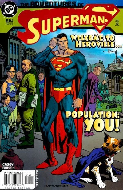 DC Comics COMIC BOOK Adventures of Superman #614 CVR A DC Comics 2003 FN