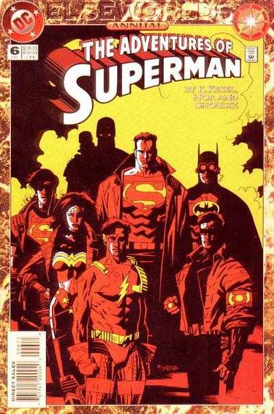 DC Comics COMIC BOOK Adventures of Superman Annual #6 (VF)