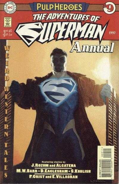 DC Comics COMIC BOOK Adventures of Superman Annual #9 (VF)