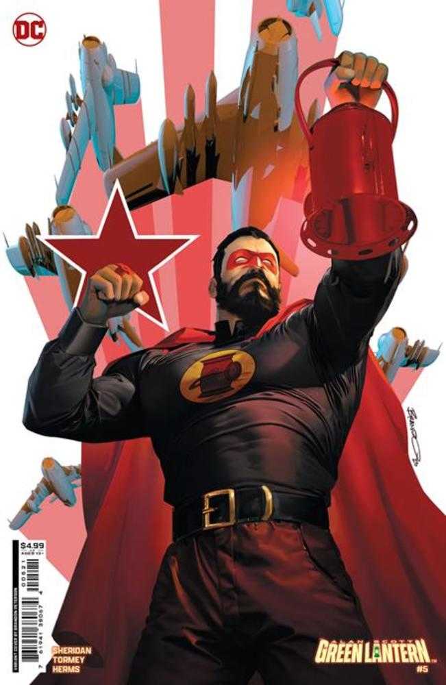 DC Comics COMIC BOOK Alan Scott The Green Lantern #5 (Of 6) Cover B Brandon Peterson Card Stock Variant