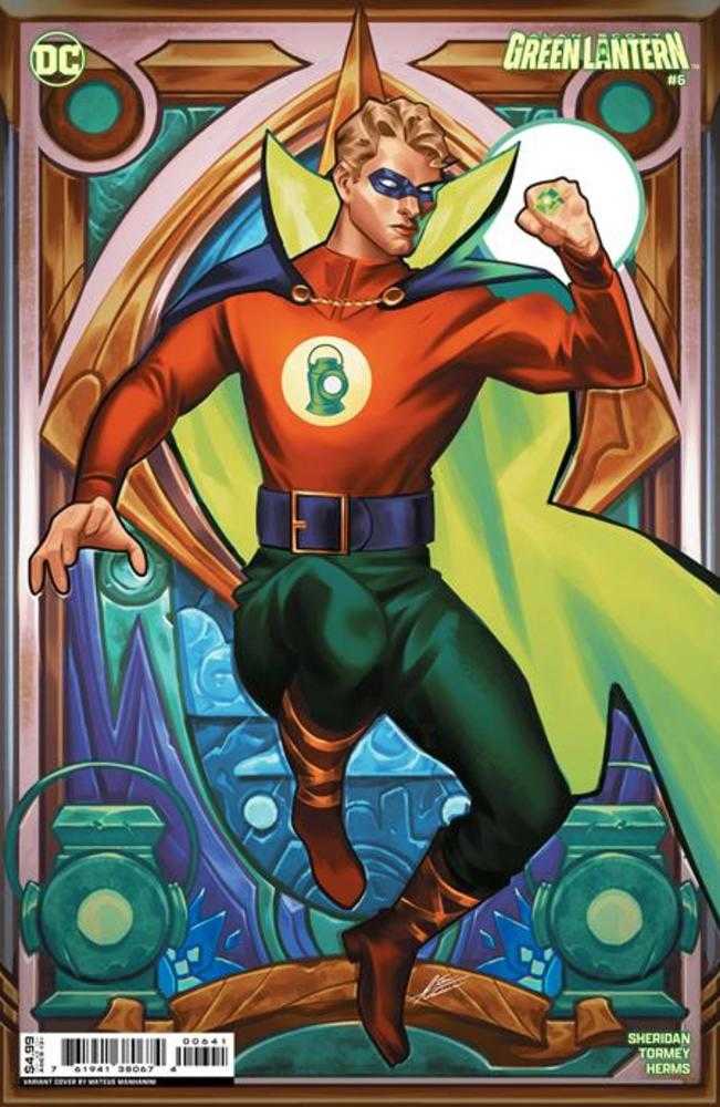 DC Comics COMIC BOOK Alan Scott The Green Lantern #6 (Of 6) Cover C Mateus Manhanini Card Stock Variant
