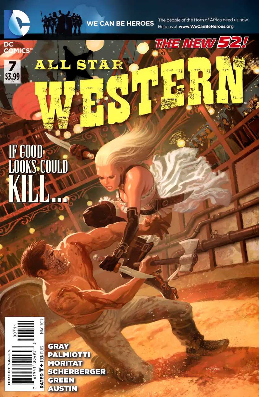 DC Comics COMIC BOOK All Star Western #7 (VF)