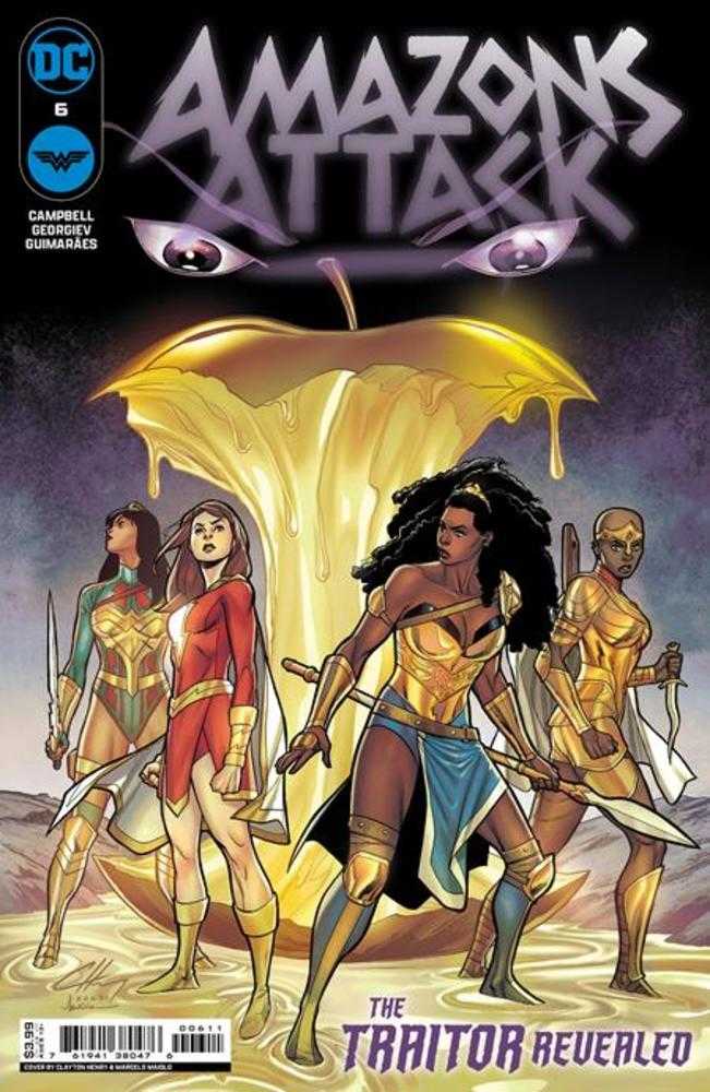 DC Comics COMIC BOOK Amazons Attack #6 Cover A Clayton Henry