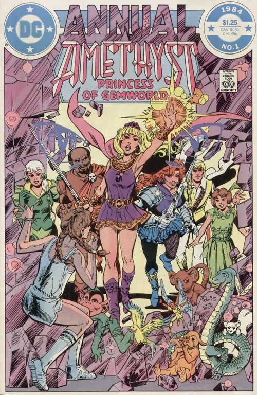 DC Comics COMIC BOOK Amethyst Annual #1 (VF)