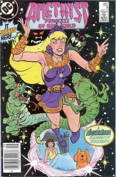 DC Comics COMIC BOOK Amethyst, Princess of Gemworld #9 (VF)