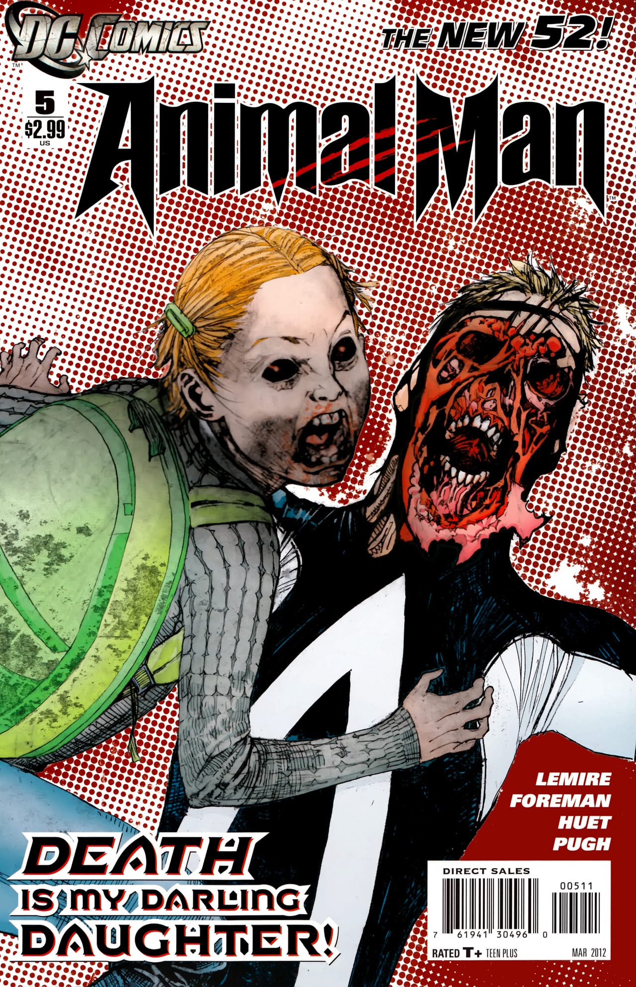DC Comics COMIC BOOK Animal Man #5 - CVR A (FN)