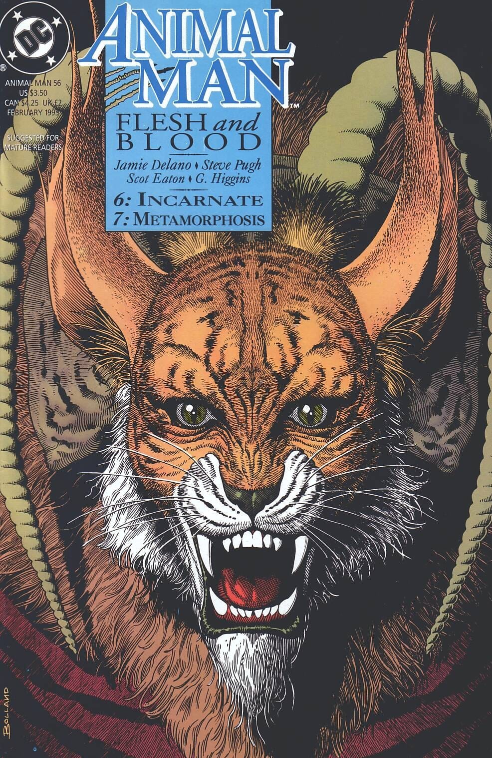DC Comics COMIC BOOK Animal Man #56 - CVR A (FN)