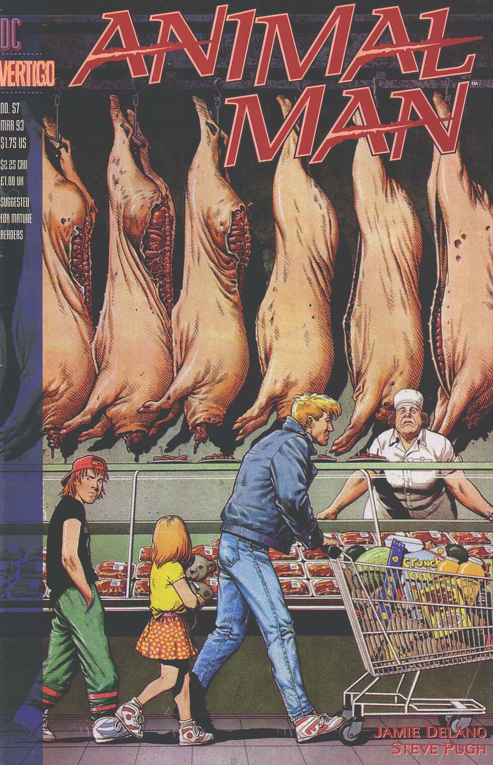 DC Comics COMIC BOOK Animal Man #57 - CVR A (FN)