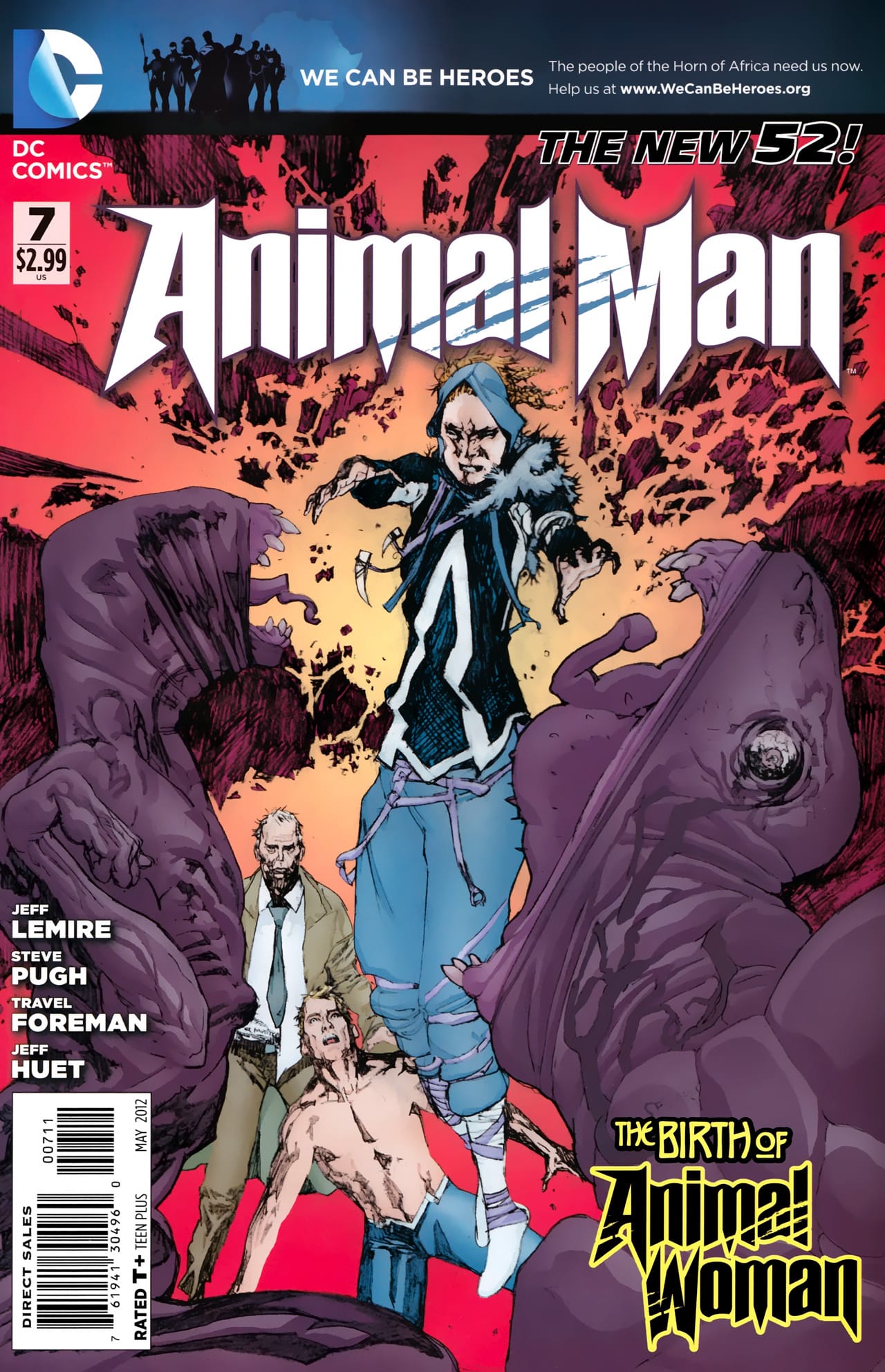 DC Comics COMIC BOOK Animal Man #7 - CVR A (FN)