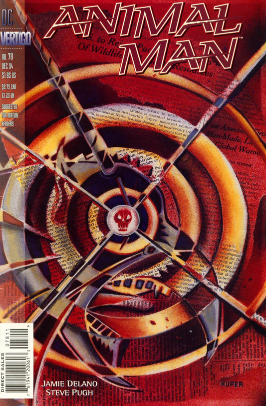 DC Comics COMIC BOOK Animal Man #78 - CVR A (FN)