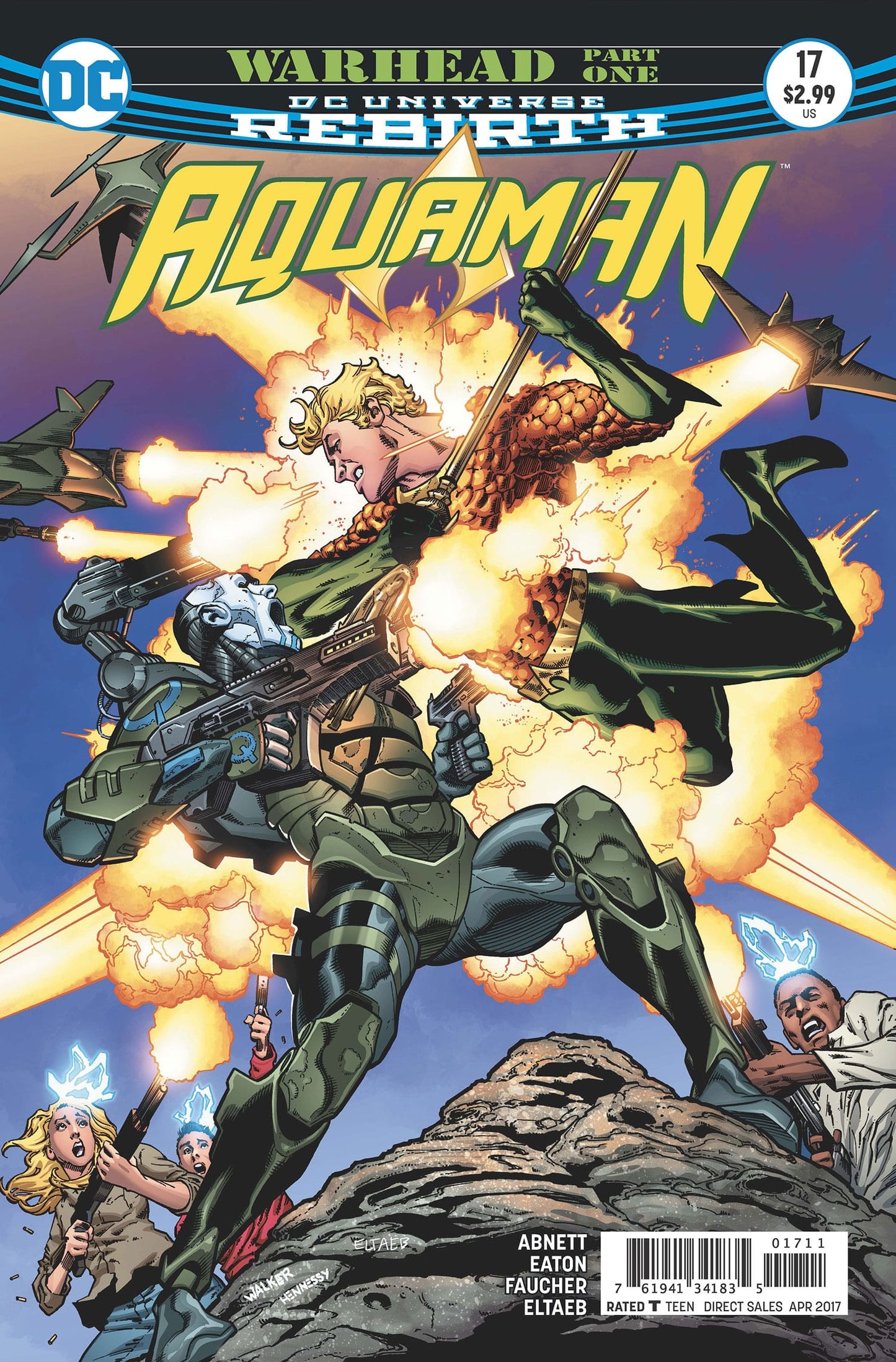 DC Comics COMIC BOOK Aquaman #17 - CVR A (VF/NM)
