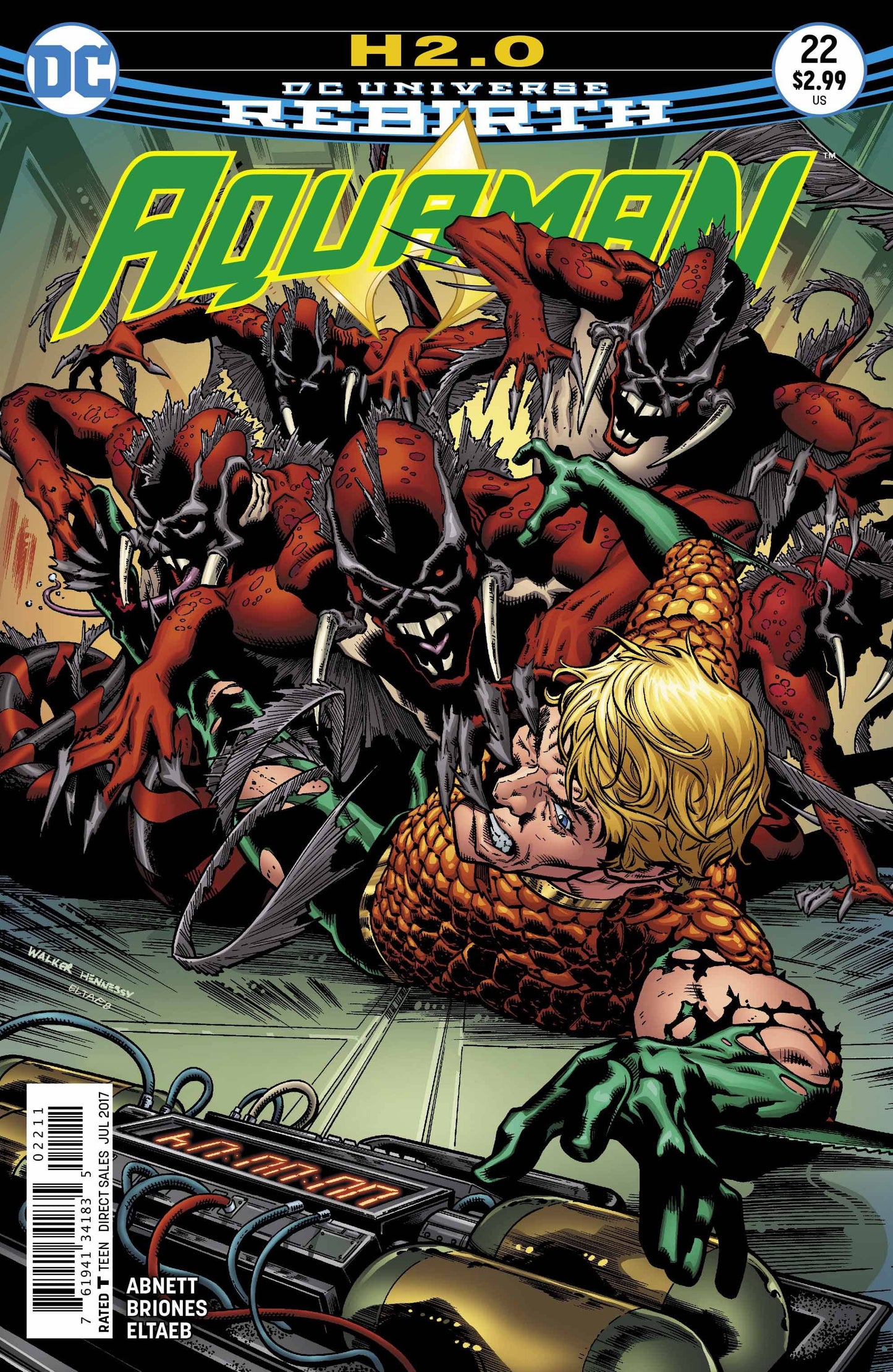 DC Comics COMIC BOOK Aquaman #22 - CVR A (VF/NM)