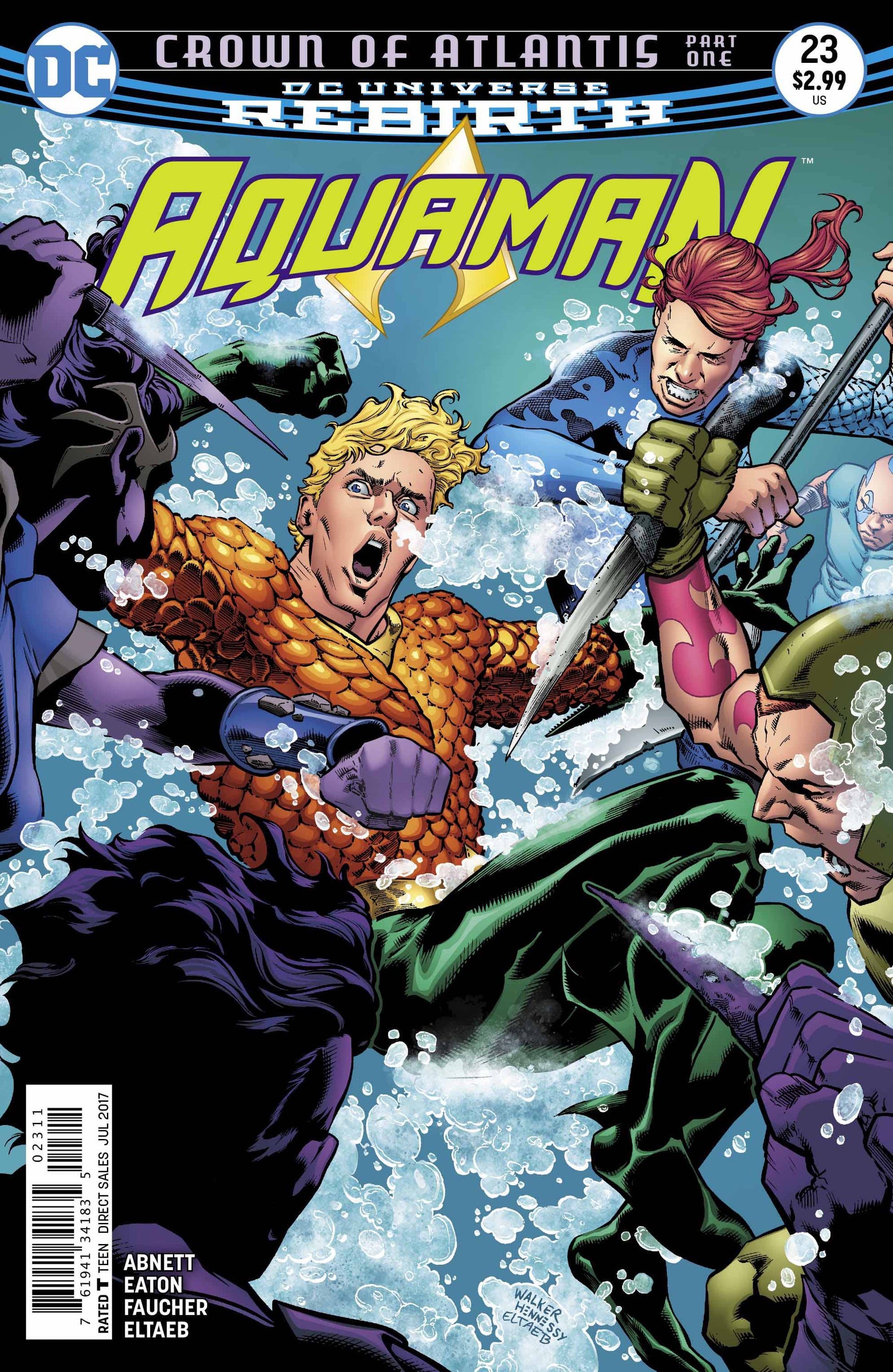 DC Comics COMIC BOOK Aquaman #23 - CVR A (VF/NM)