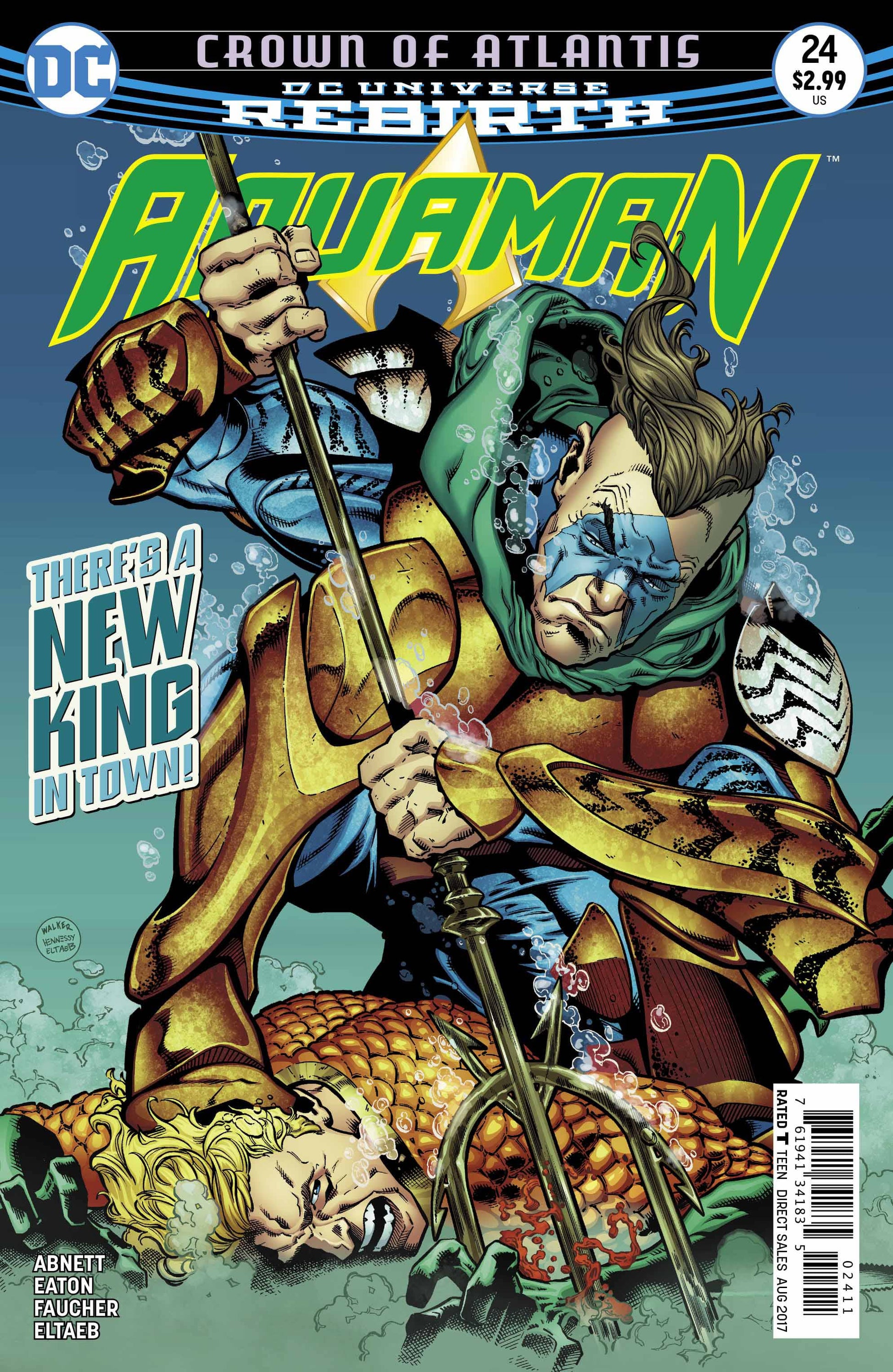 DC Comics COMIC BOOK Aquaman #24 - CVR A (VF/NM)