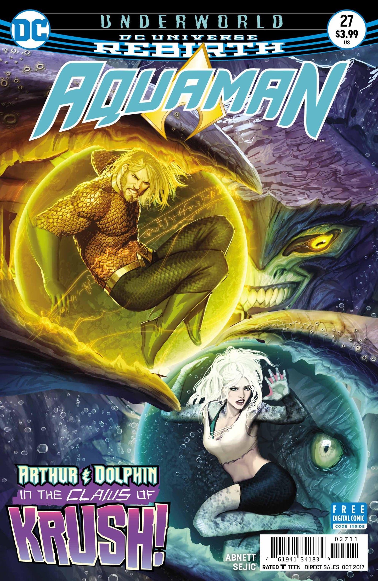 DC Comics COMIC BOOK Aquaman #27 - CVR A (VF/NM)