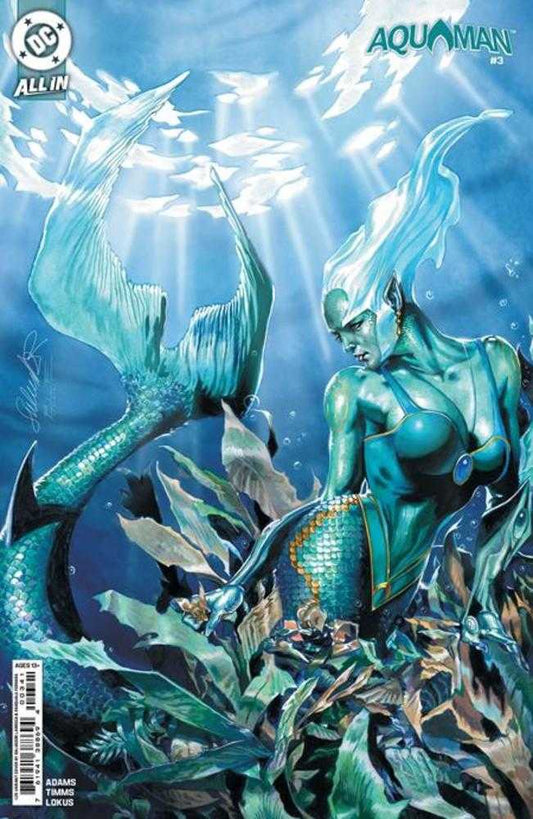 DC Comics COMIC BOOK Aquaman #3 Cover F 1 in 25 Salvador Larroca Card Stock Variant