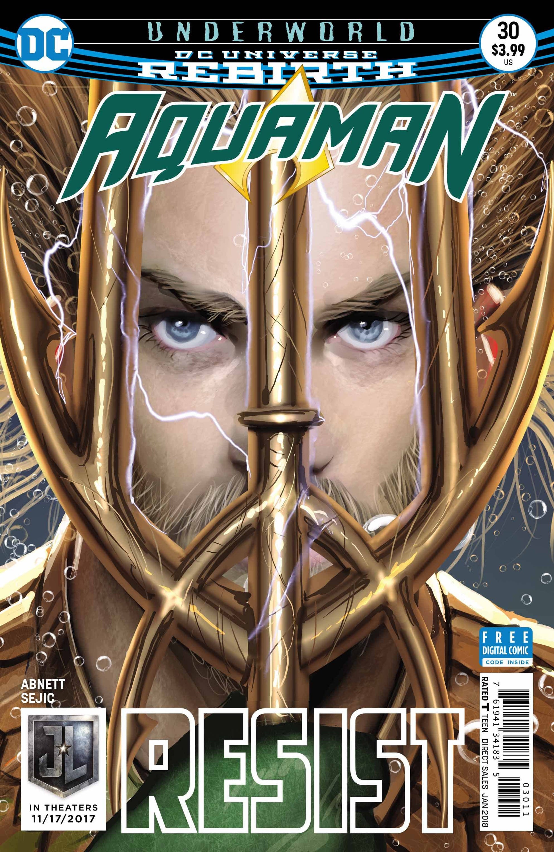 DC Comics COMIC BOOK Aquaman #30 - CVR A (VF/NM)