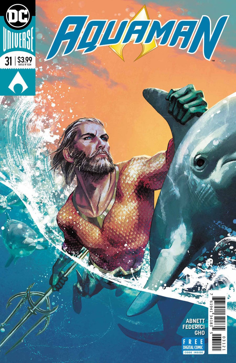 DC Comics COMIC BOOK Aquaman #31 - CVR B (VF/NM)