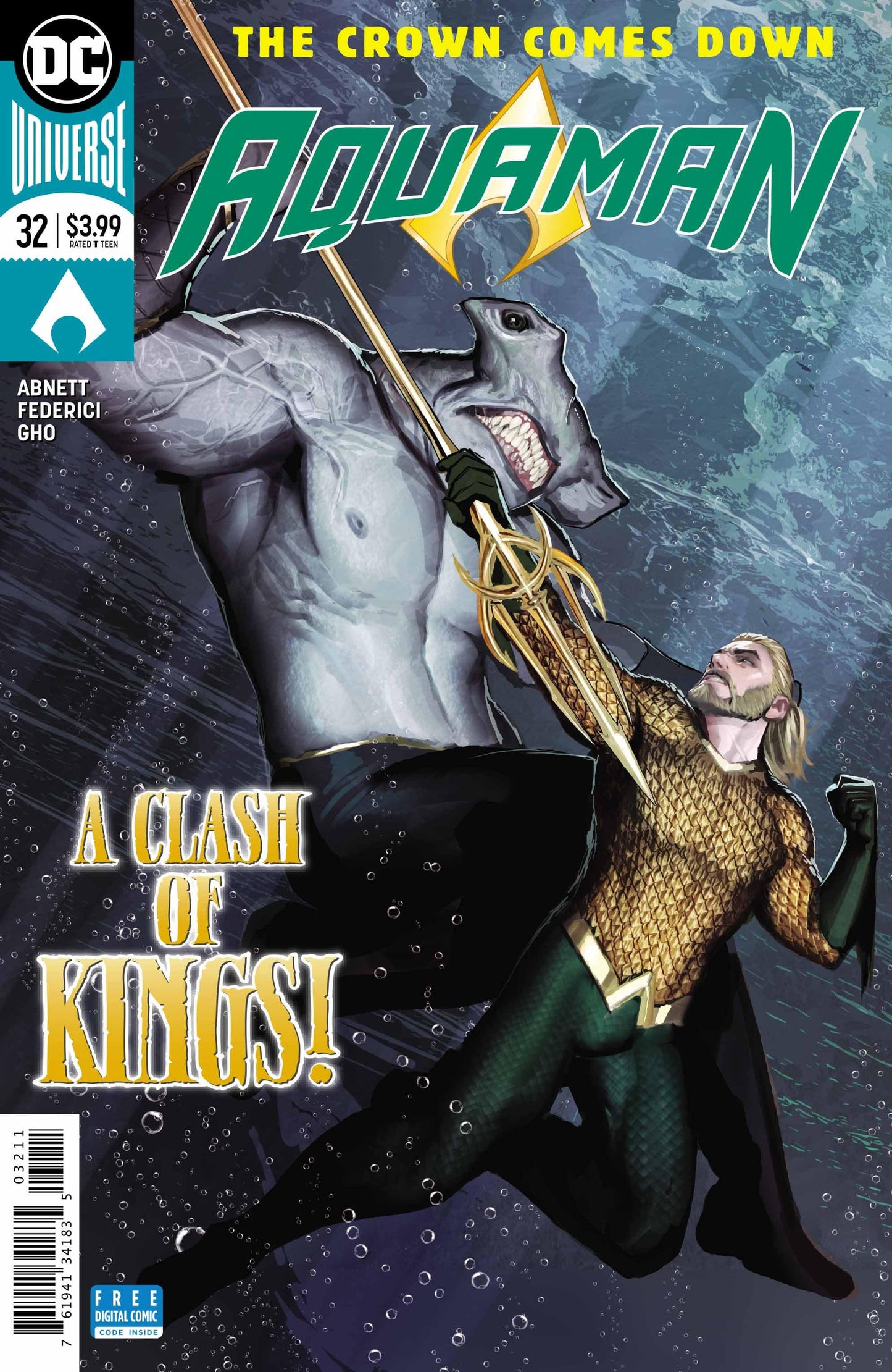 DC Comics COMIC BOOK Aquaman #32 - CVR A (VF/NM)