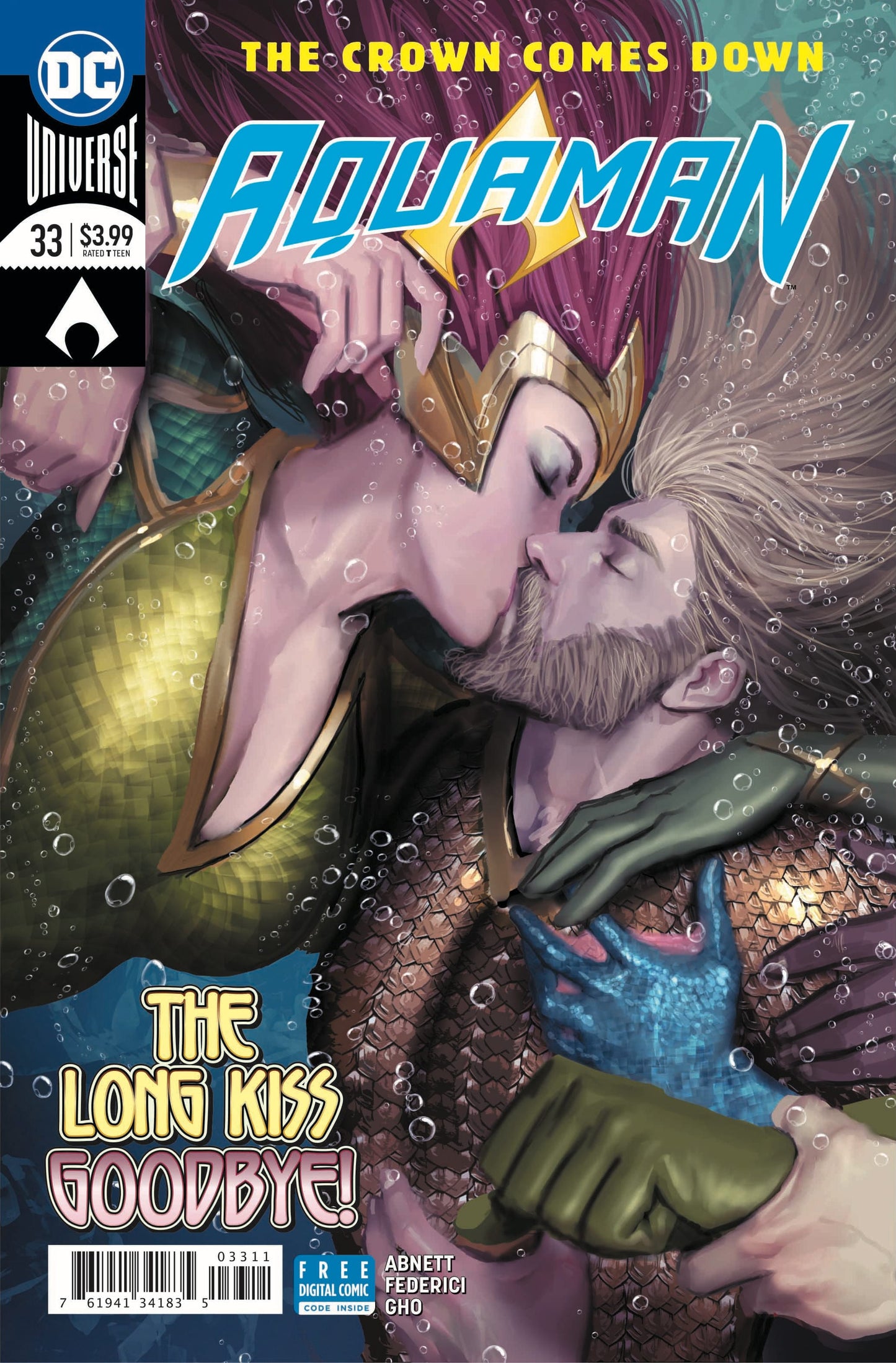 DC Comics COMIC BOOK Aquaman #33 - CVR A (VF/NM)
