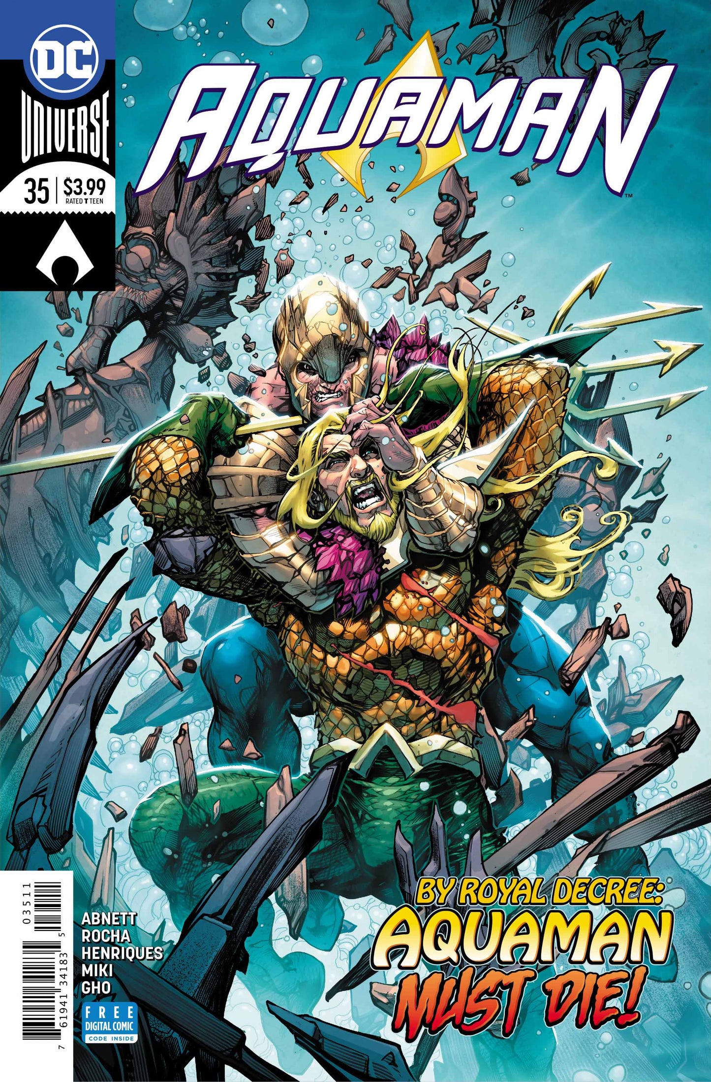 DC Comics COMIC BOOK Aquaman #35 - CVR A (VF/NM)