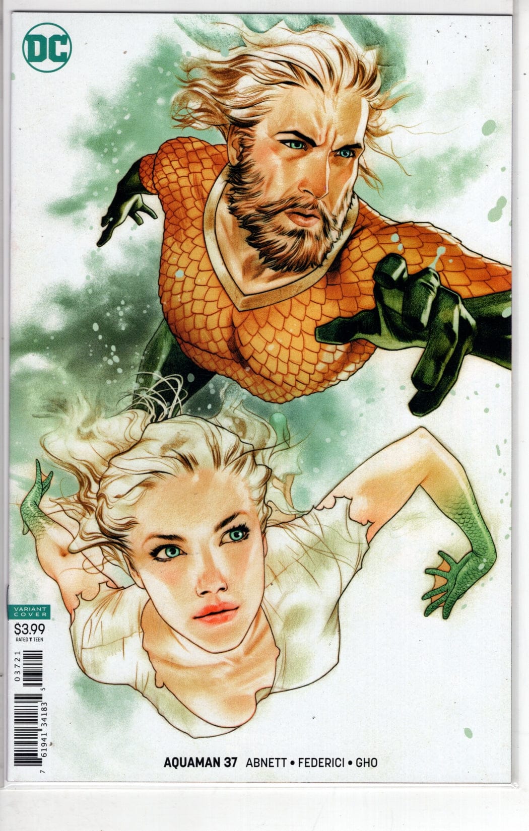 DC COMICS COMIC BOOK AQUAMAN #37 VAR ED