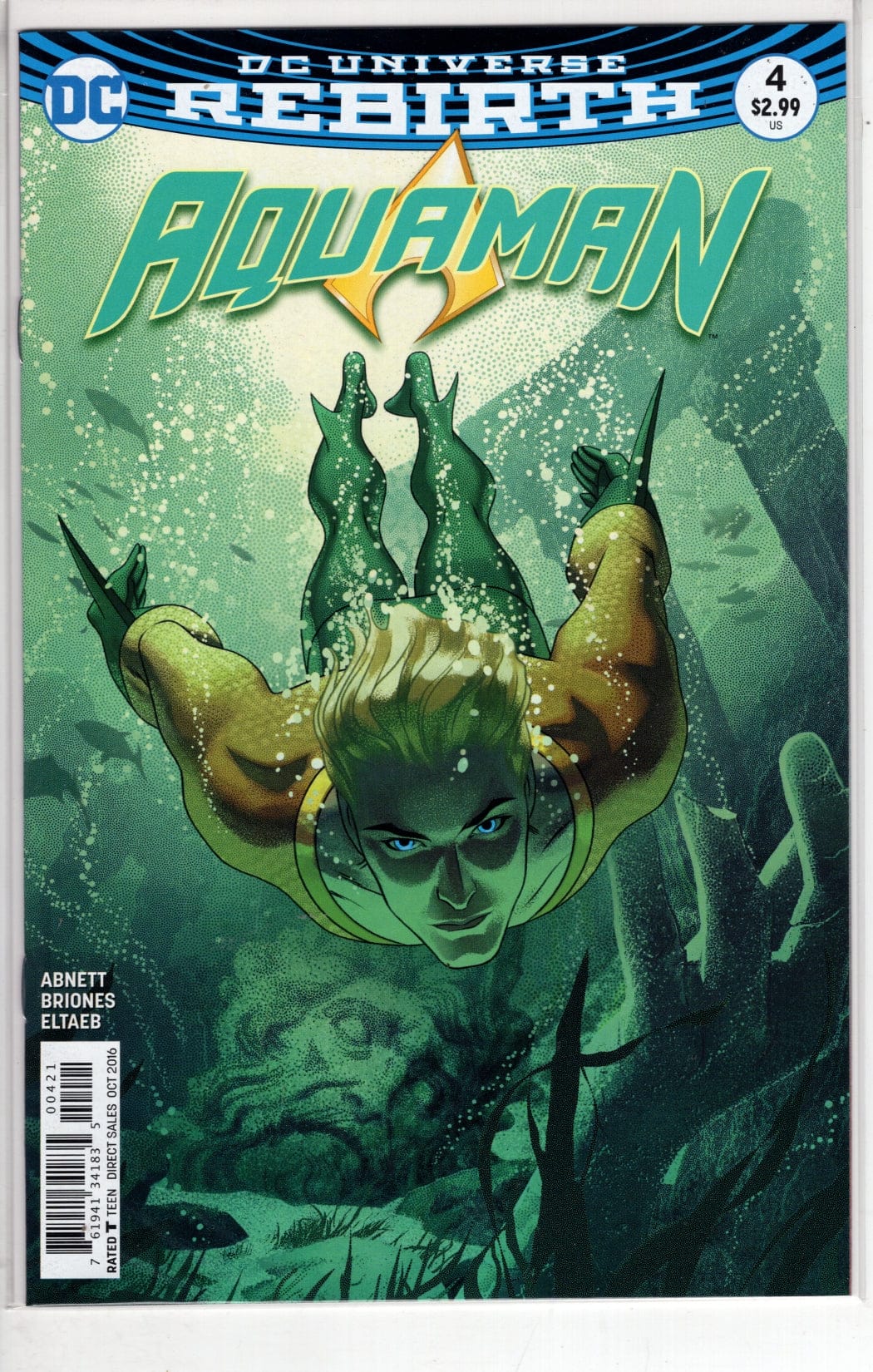 DC COMICS COMIC BOOK AQUAMAN #4 VAR ED [VF/NM]