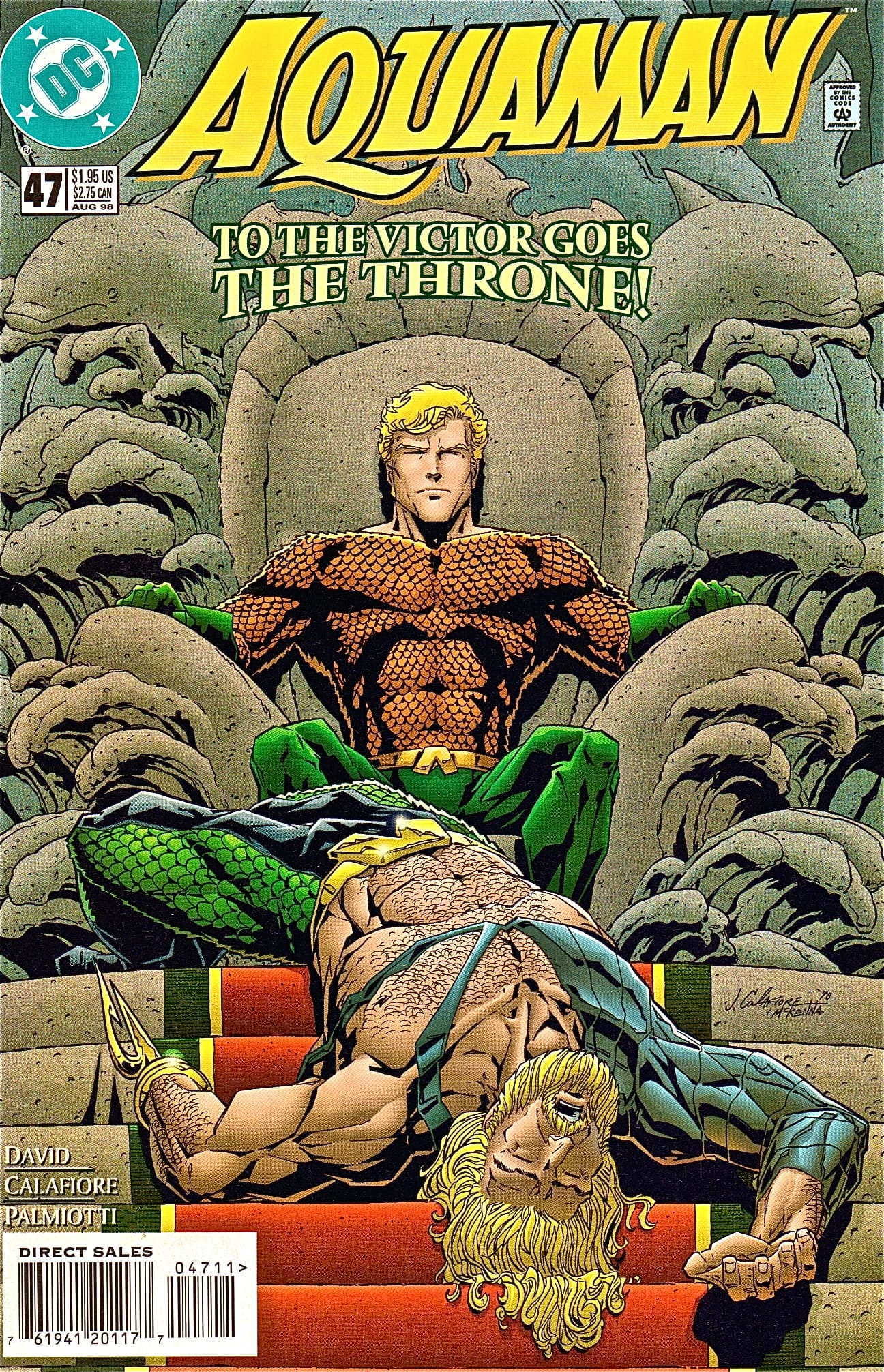 DC Comics COMIC BOOK Aquaman #47 (VF/NM)