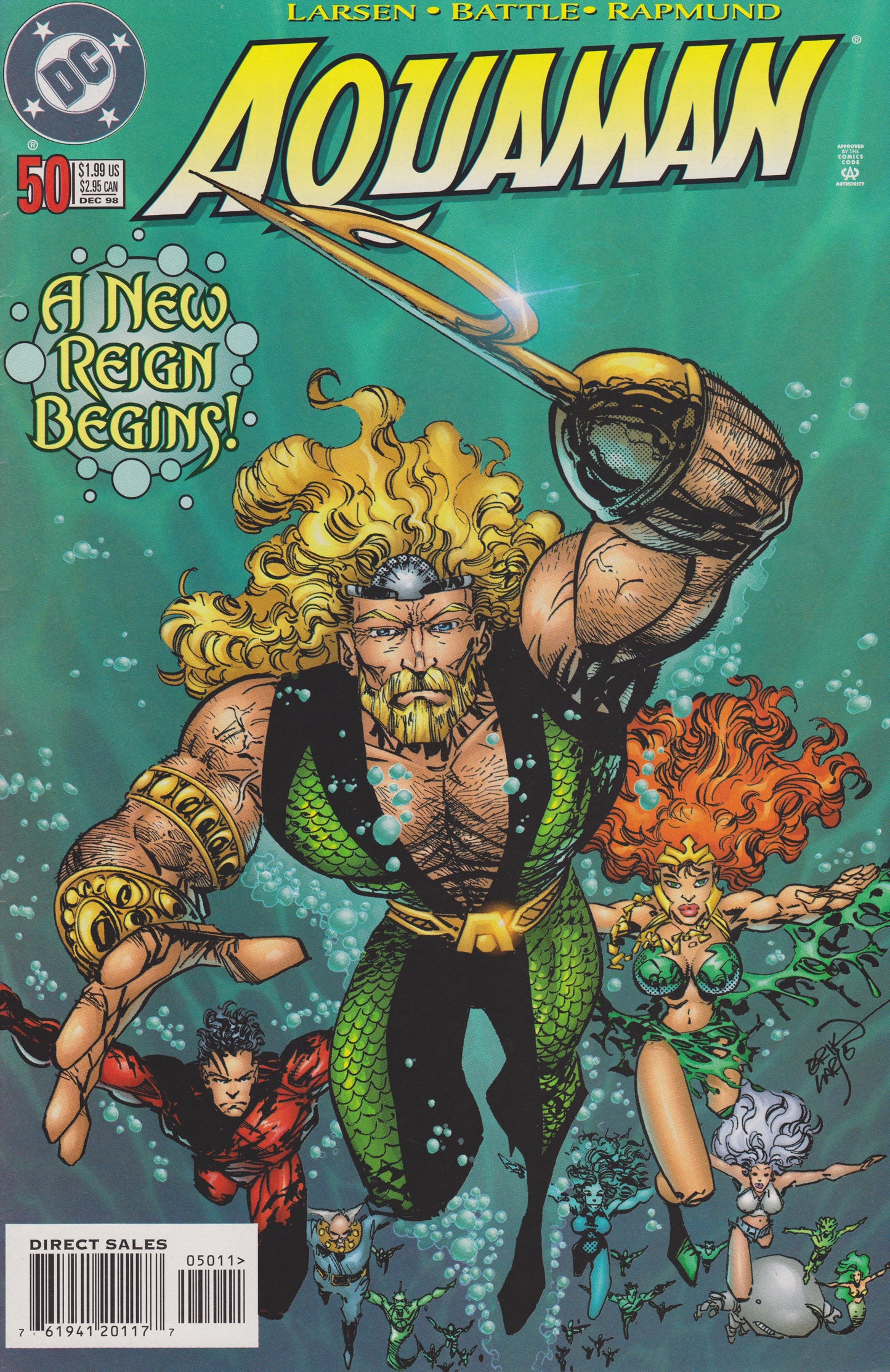 DC Comics COMIC BOOK Aquaman #50 (VF/NM)