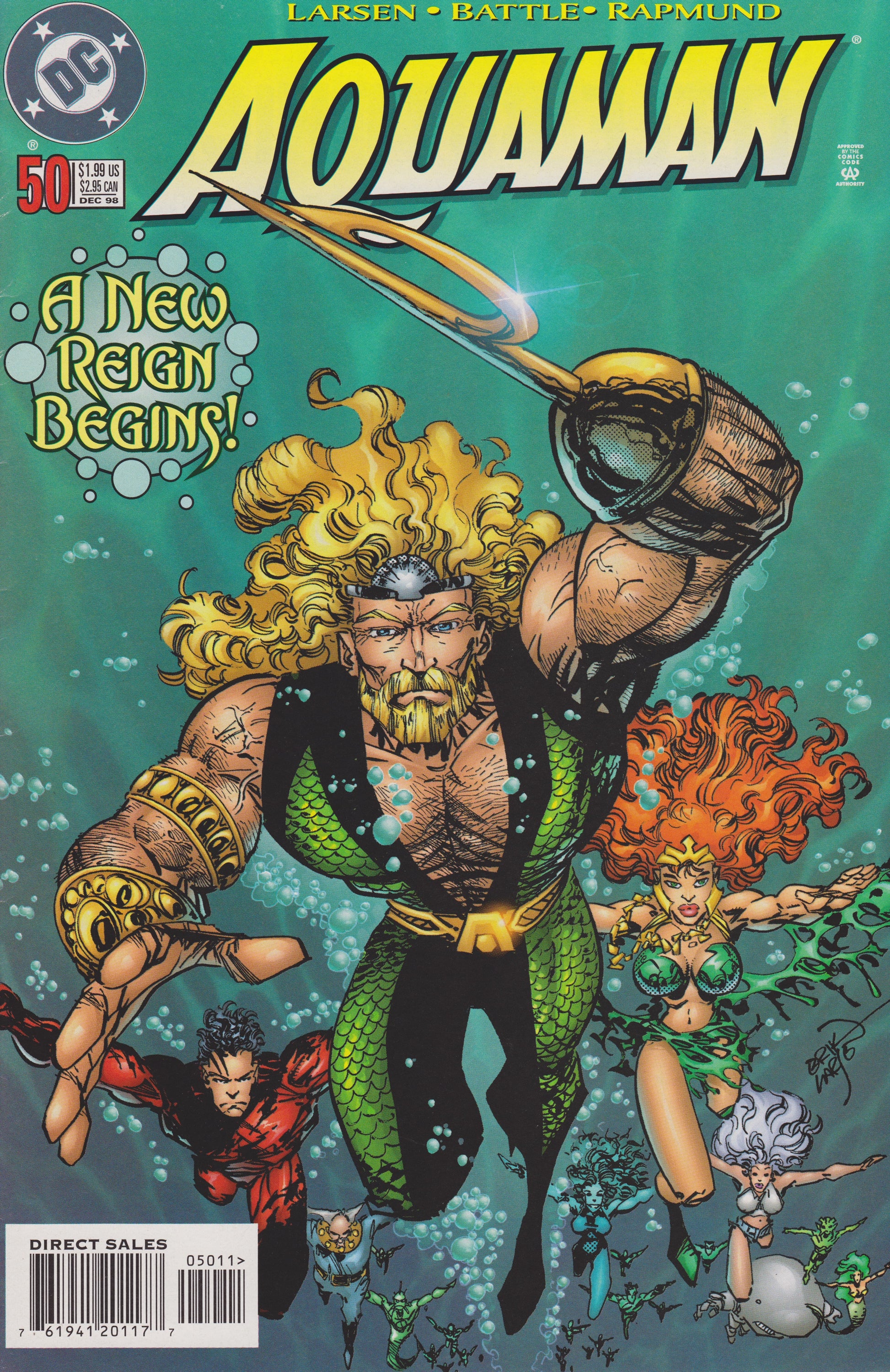 DC Comics COMIC BOOK Aquaman #50 (VF/NM)