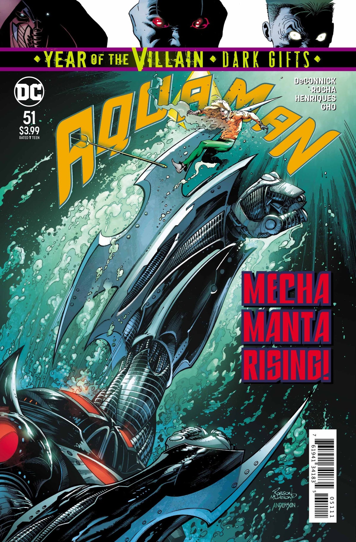 DC Comics COMIC BOOK Aquaman #51 - CVR A (FN)