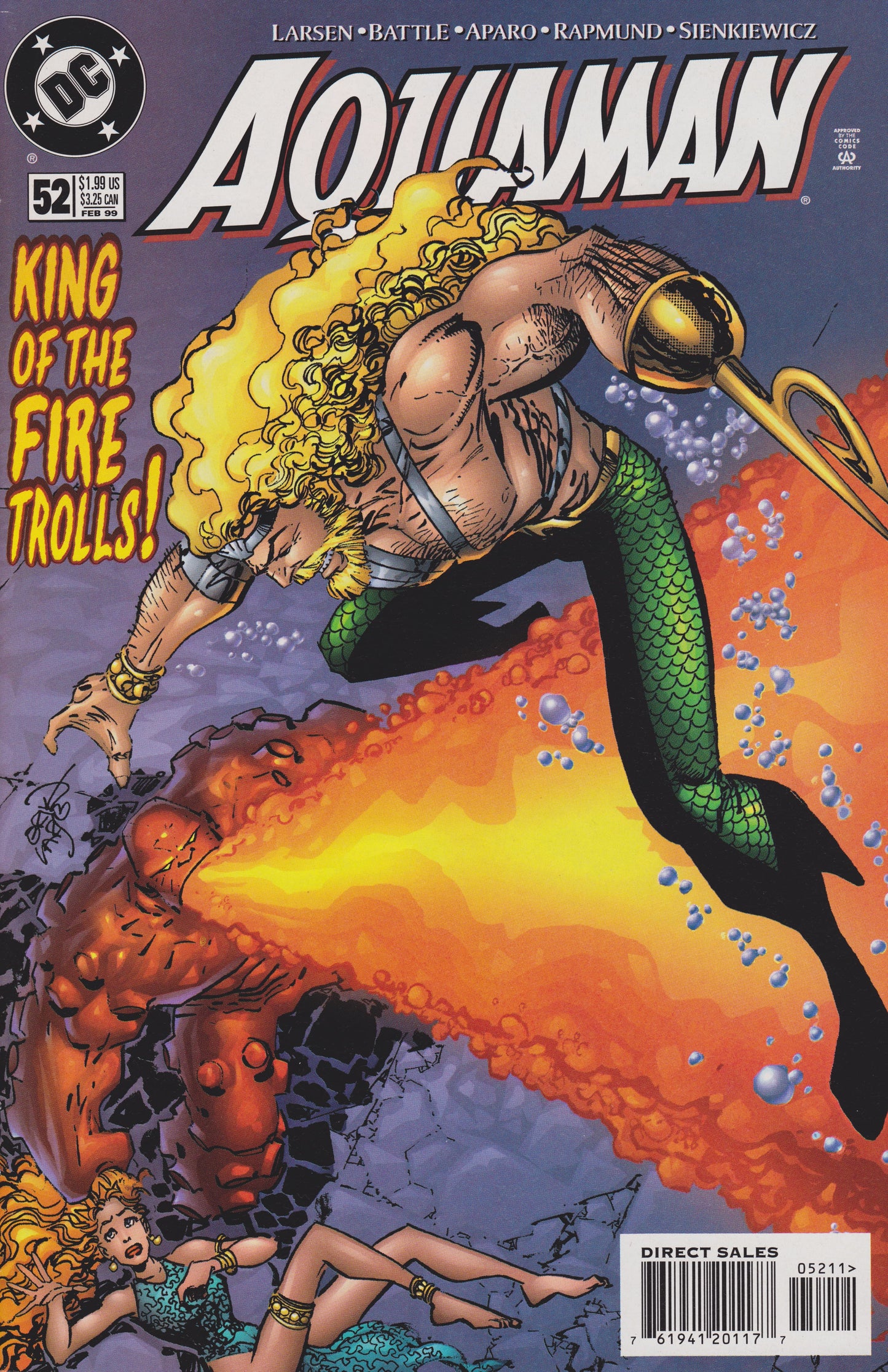 DC Comics COMIC BOOK Aquaman #52 (VF/NM)
