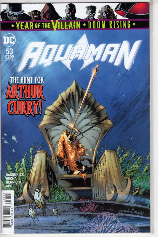 DC COMICS COMIC BOOK AQUAMAN #53 YOTV