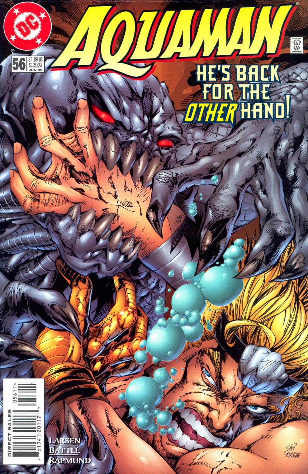 DC Comics COMIC BOOK Aquaman #56 (VF/NM)