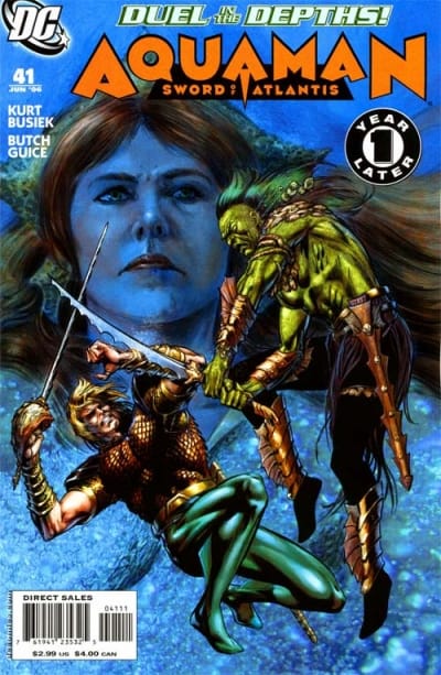 DC Comics COMIC BOOK Aquaman: Sword of Atlantis #41 (VF/NM)