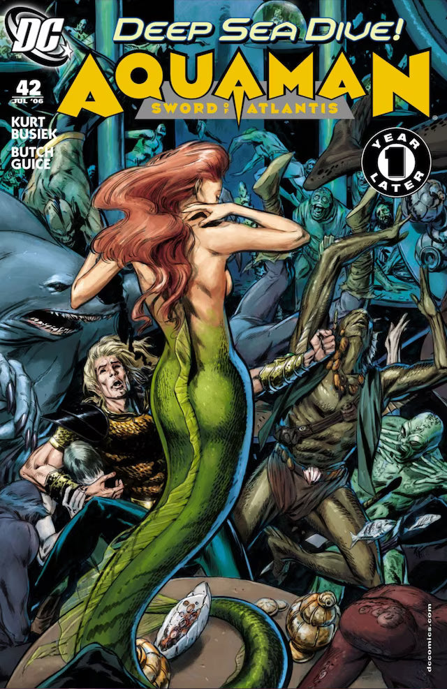 DC Comics COMIC BOOK Aquaman: Sword of Atlantis #42 (VF/NM)
