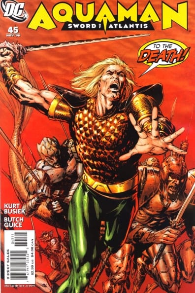 DC Comics COMIC BOOK Aquaman: Sword of Atlantis #45 (VF/NM)
