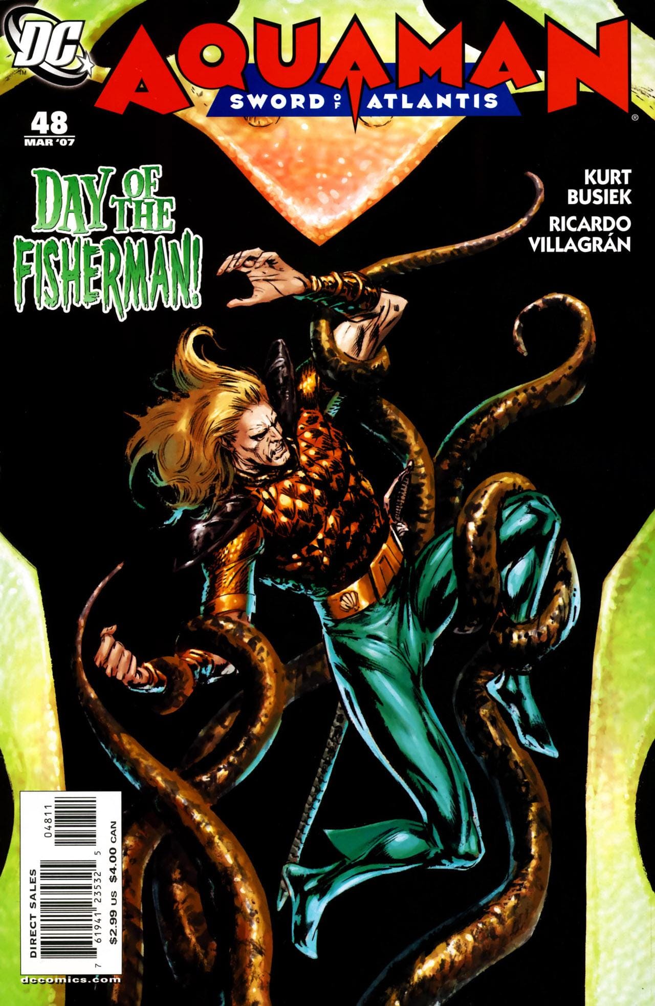 DC Comics COMIC BOOK Aquaman: Sword of Atlantis #48 (VF/NM)