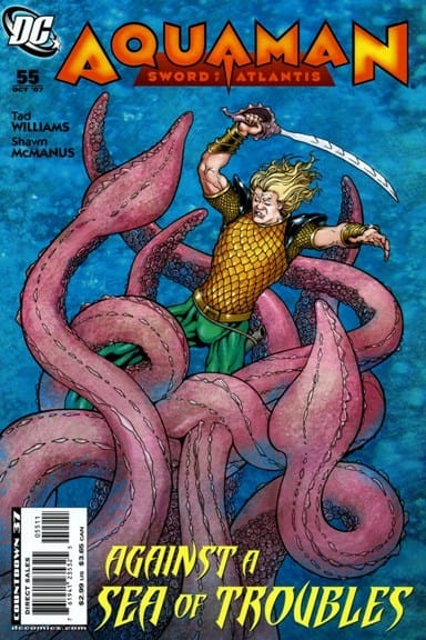 DC Comics COMIC BOOK Aquaman: Sword of Atlantis #55 (VF/NM)