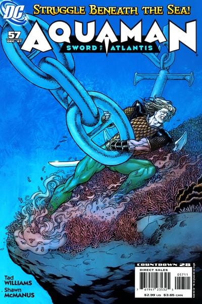 DC Comics COMIC BOOK Aquaman: Sword of Atlantis #57 (VF/NM)