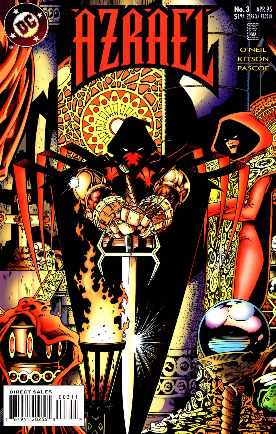 DC Comics COMIC BOOK Azrael #3 (VF)
